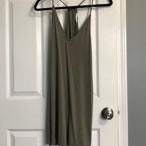 Casual green dress size large